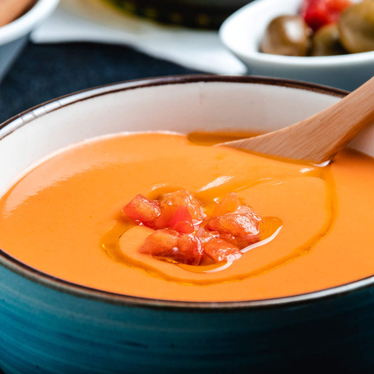 Gazpacho de albaricoque