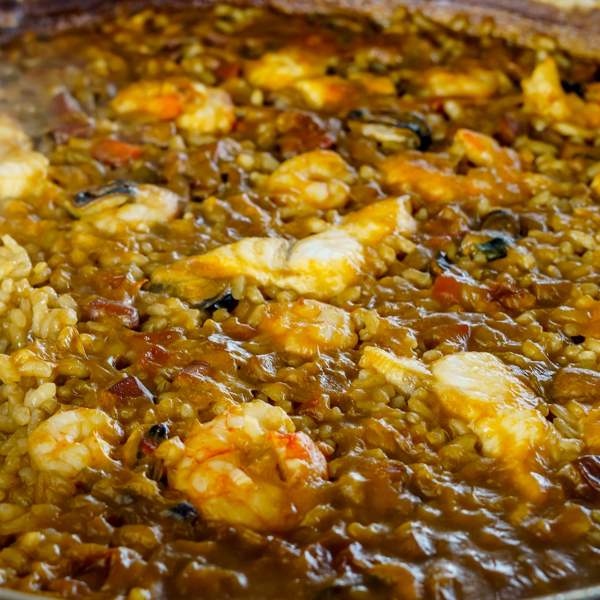 Paella ciega