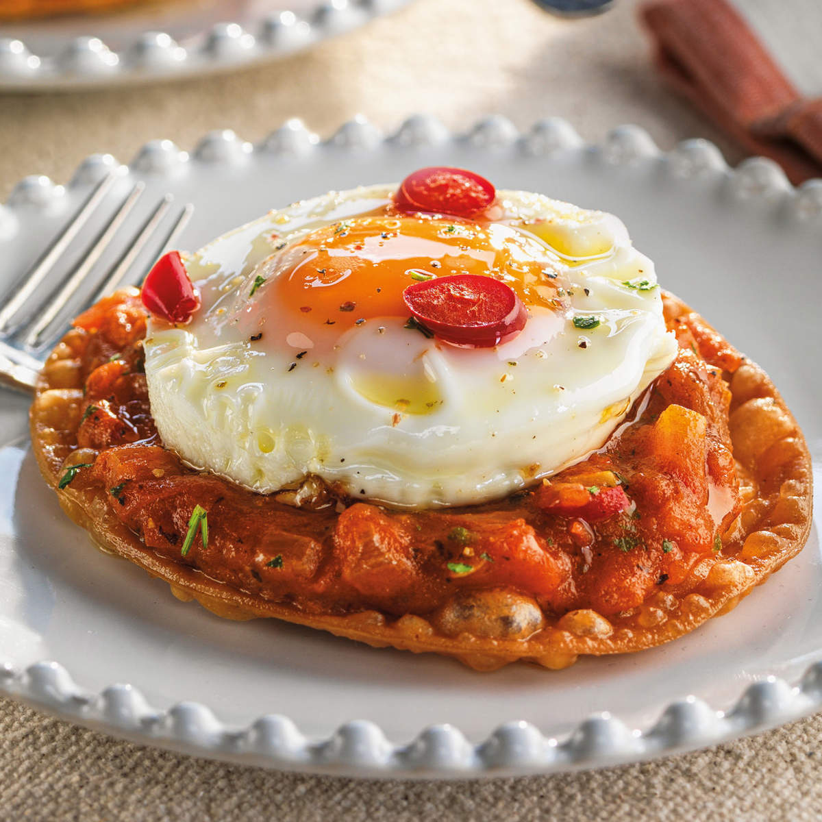 Tostas de huevos rancheros