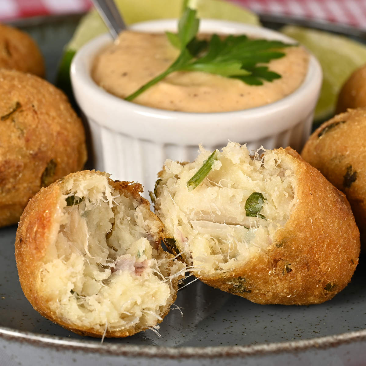 Bolinho de bacalhau portugués