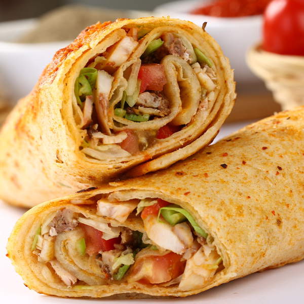 Tienes que probar estos burritos de pollo y queso: una cena rápida y deliciosa ¡en 5 minutos!