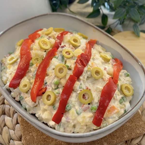 Ensaladilla rusa más ligera