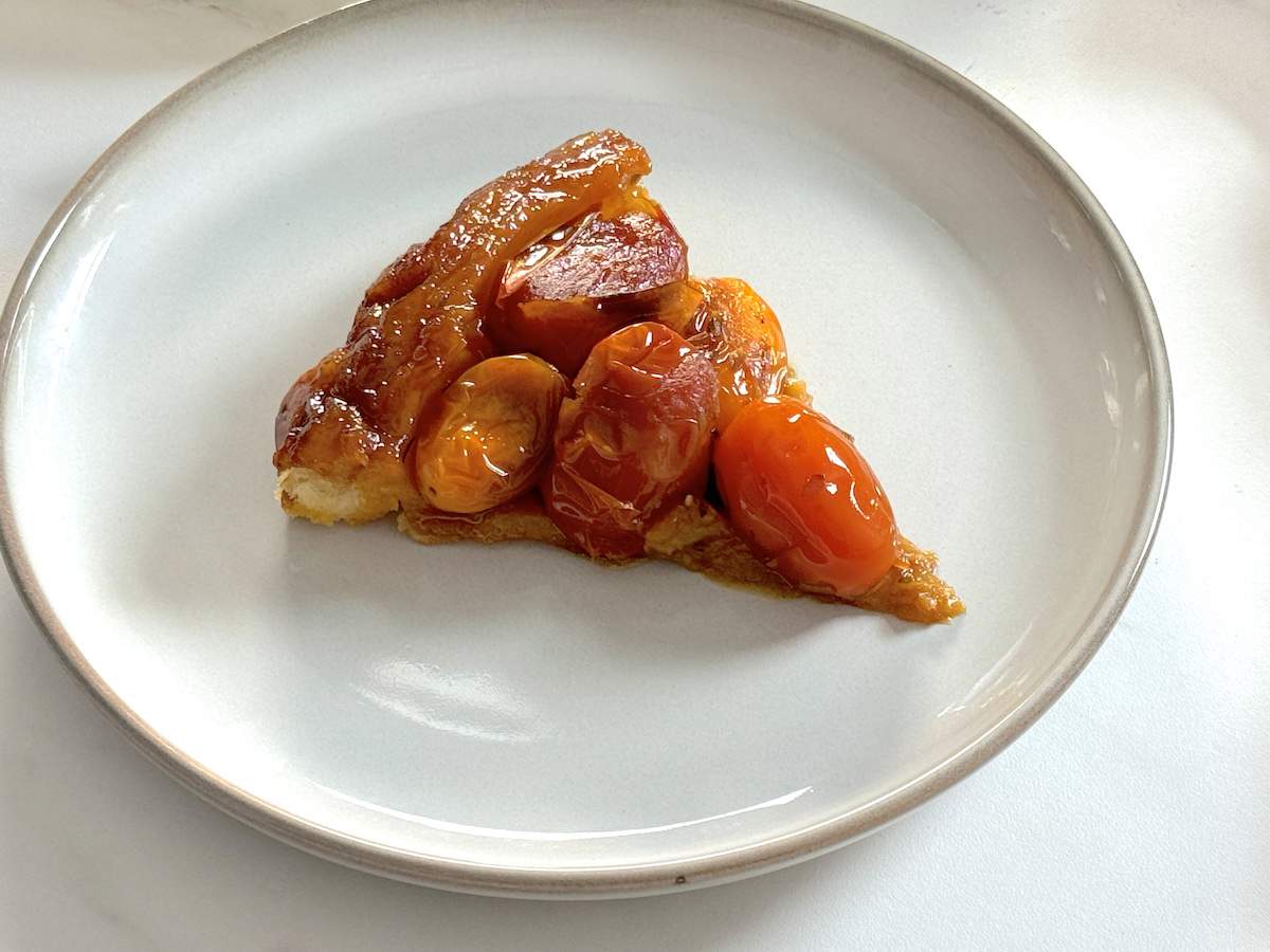 Tarta tatin de tomates cherry de Enrique Sánchez