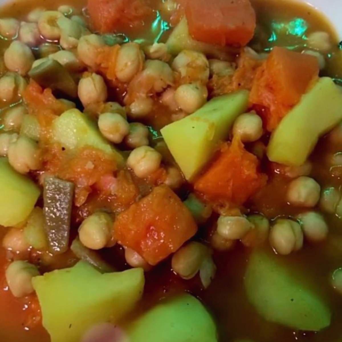 receta potaje garbanzos barabra rey