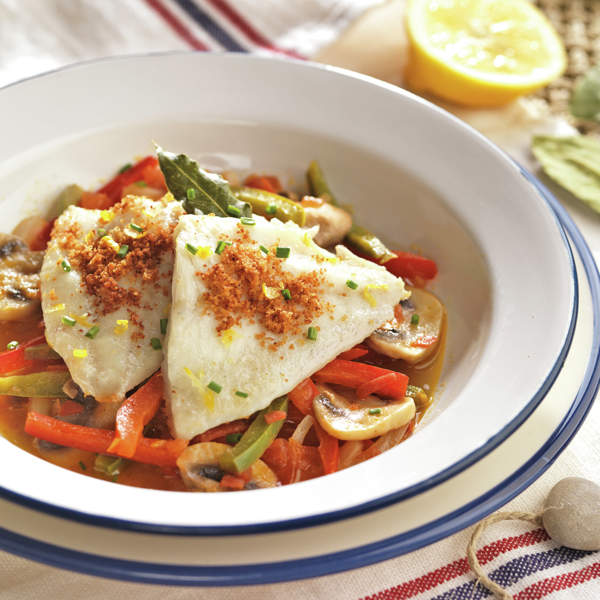 Filetes de rodaballo a la andaluza
