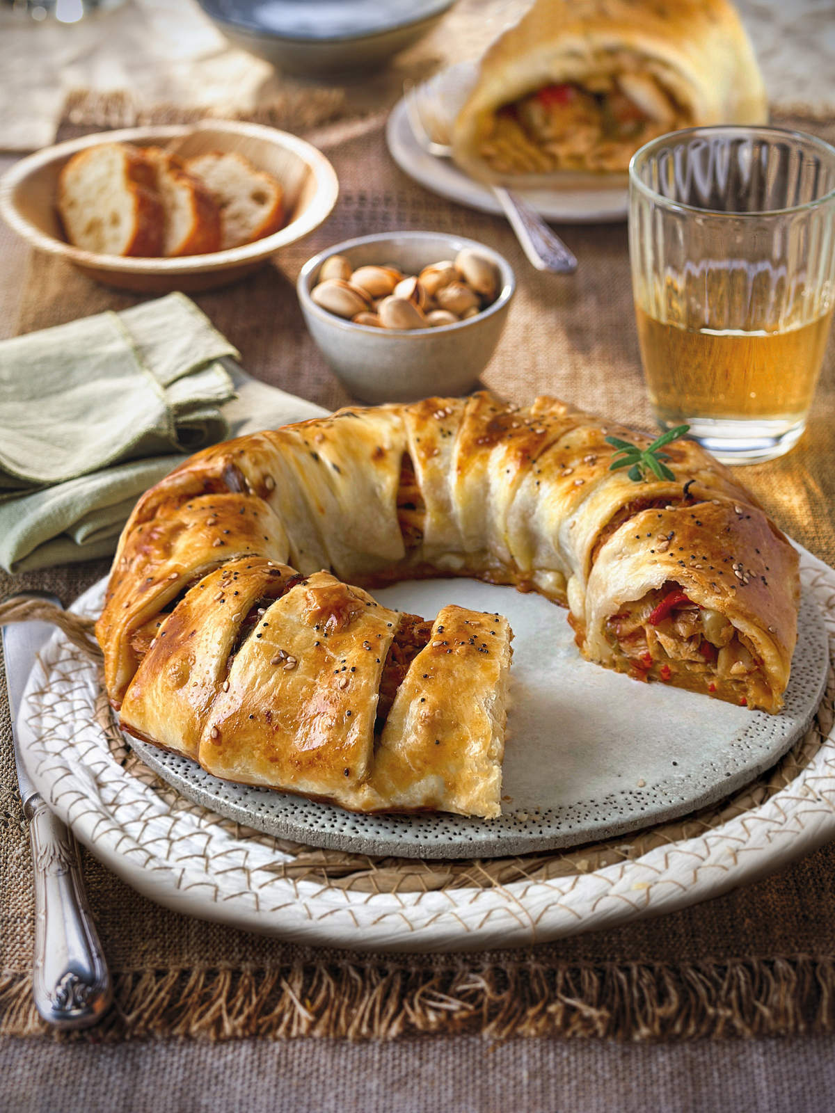 Corona_de_pollo_y_pimiento_asado