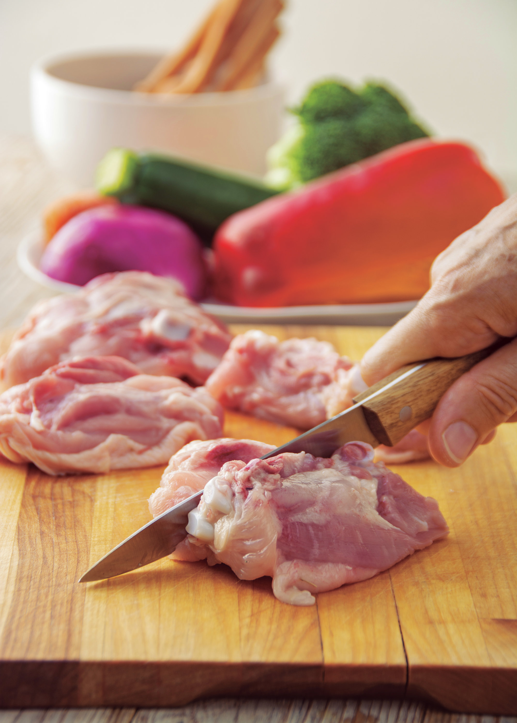 3. Prepara los contramuslos