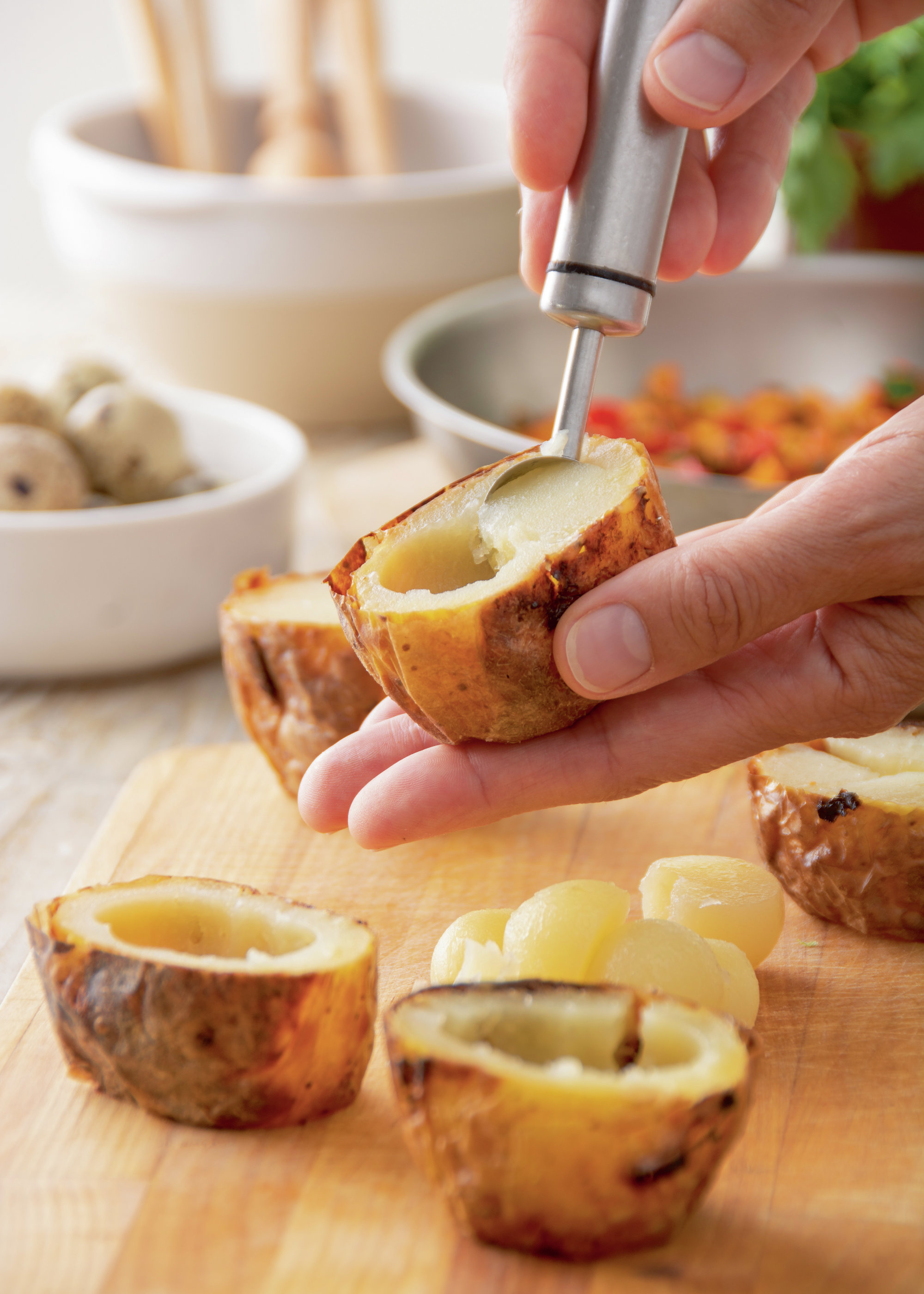1. Prepara las patatas