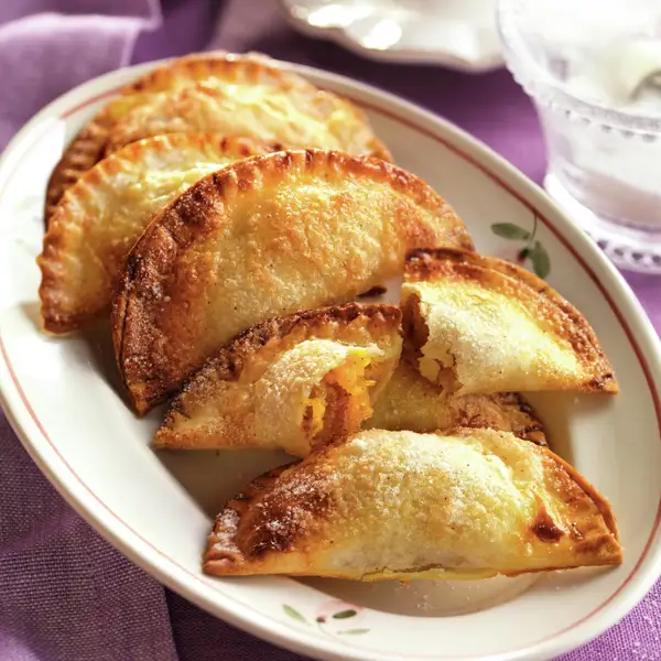 Empanadillas caseras de dulce de boniato