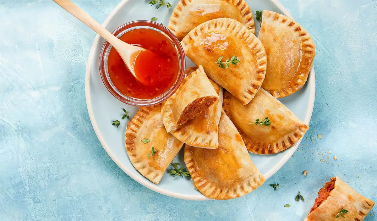 Empanadillas de atún al horno