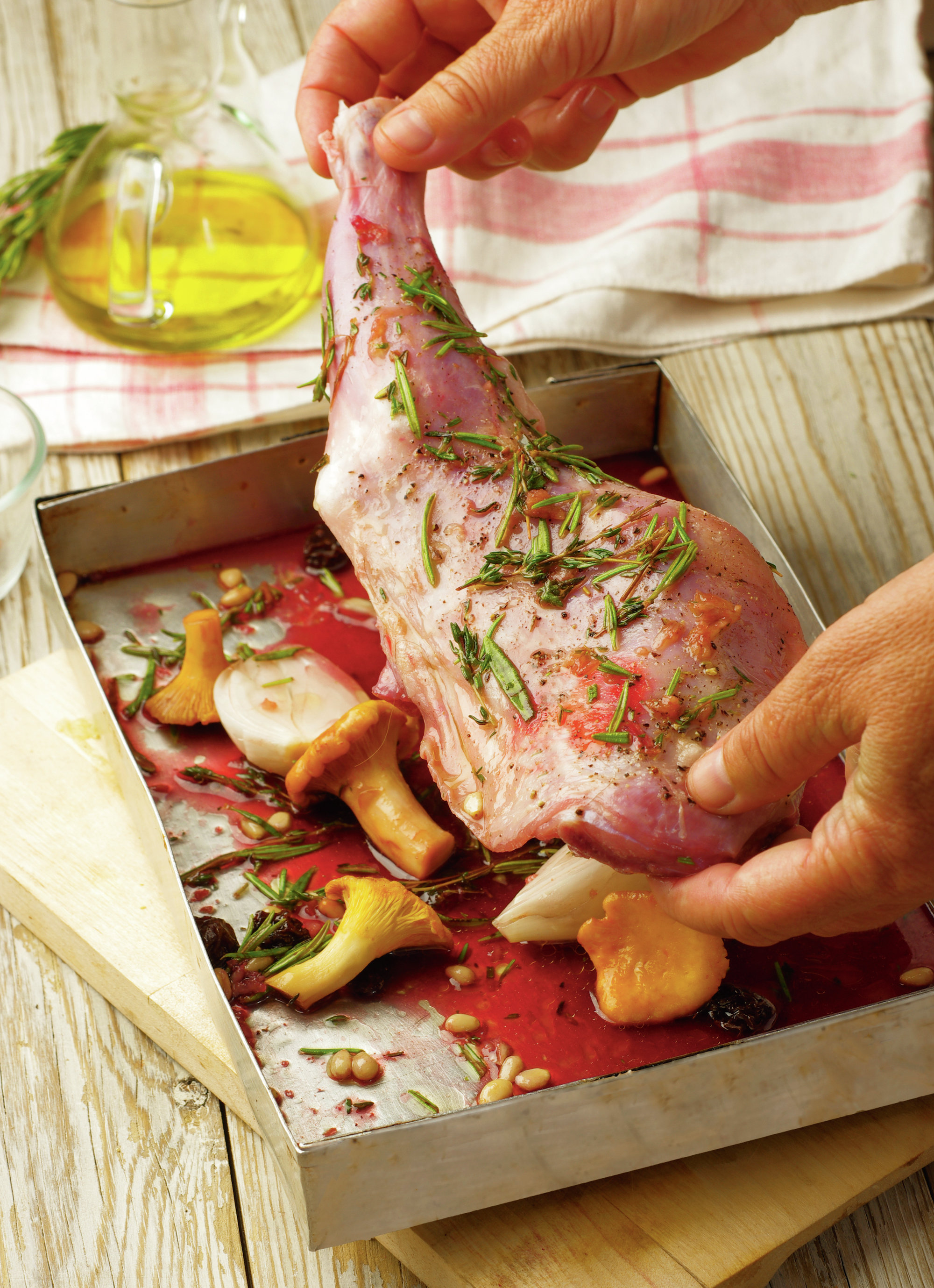 4. Asa en el horno