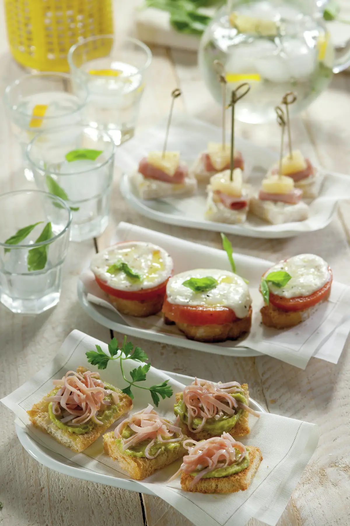 CANAPÉS LIGEROS Y SABROSOS