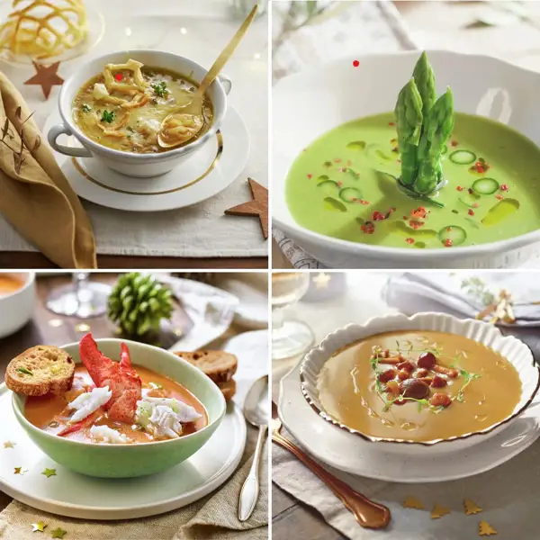 12 cremas y sopas de lujo para tus primeros platos de Nochebuena, Navidad, Nochevieja o Año Nuevo