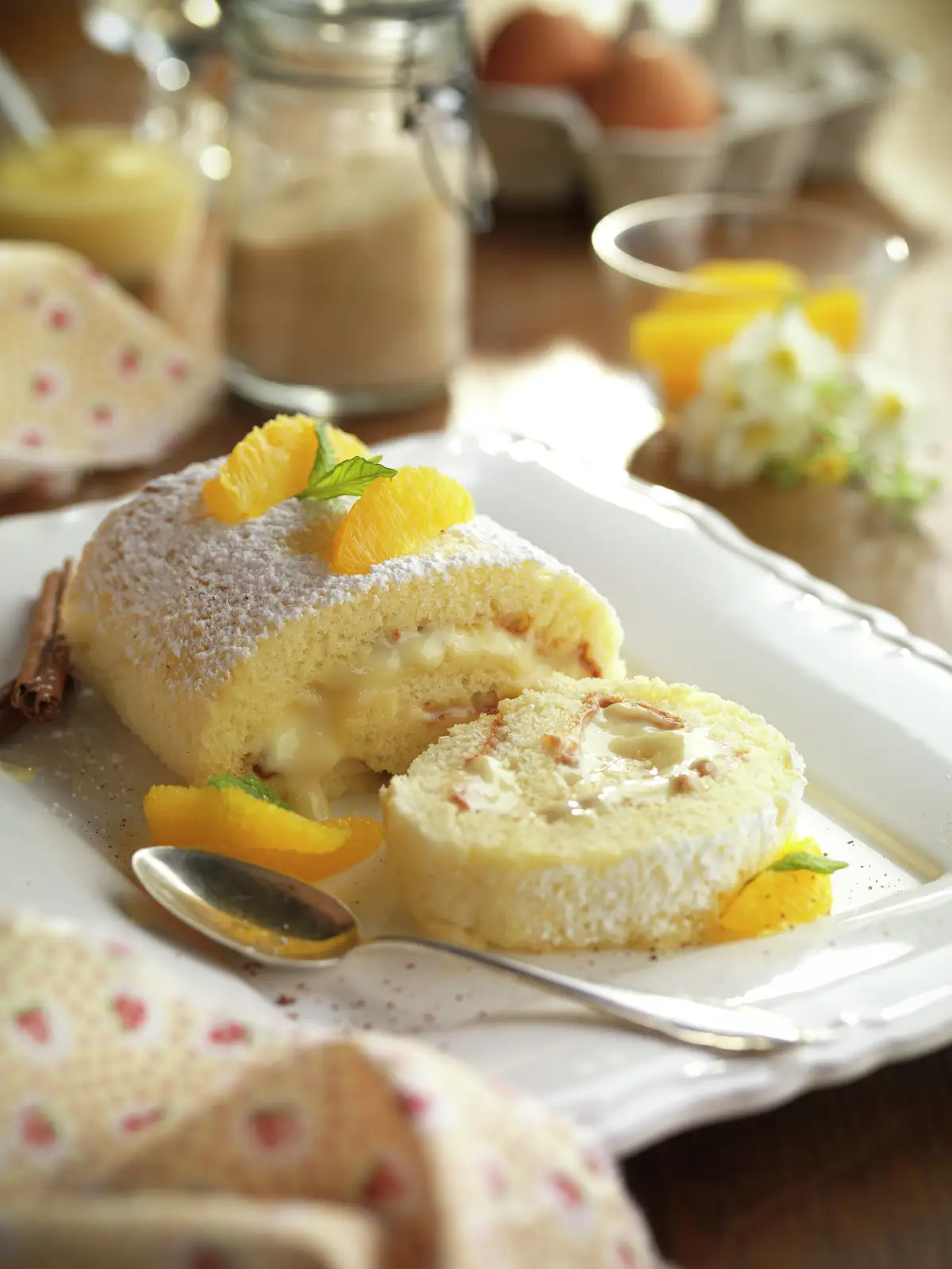 BRAZO DE GITANO RELLENO DE CREMA