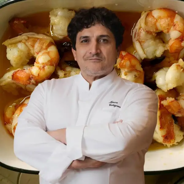 Mauro Colagreco trucos gambas al ajillo