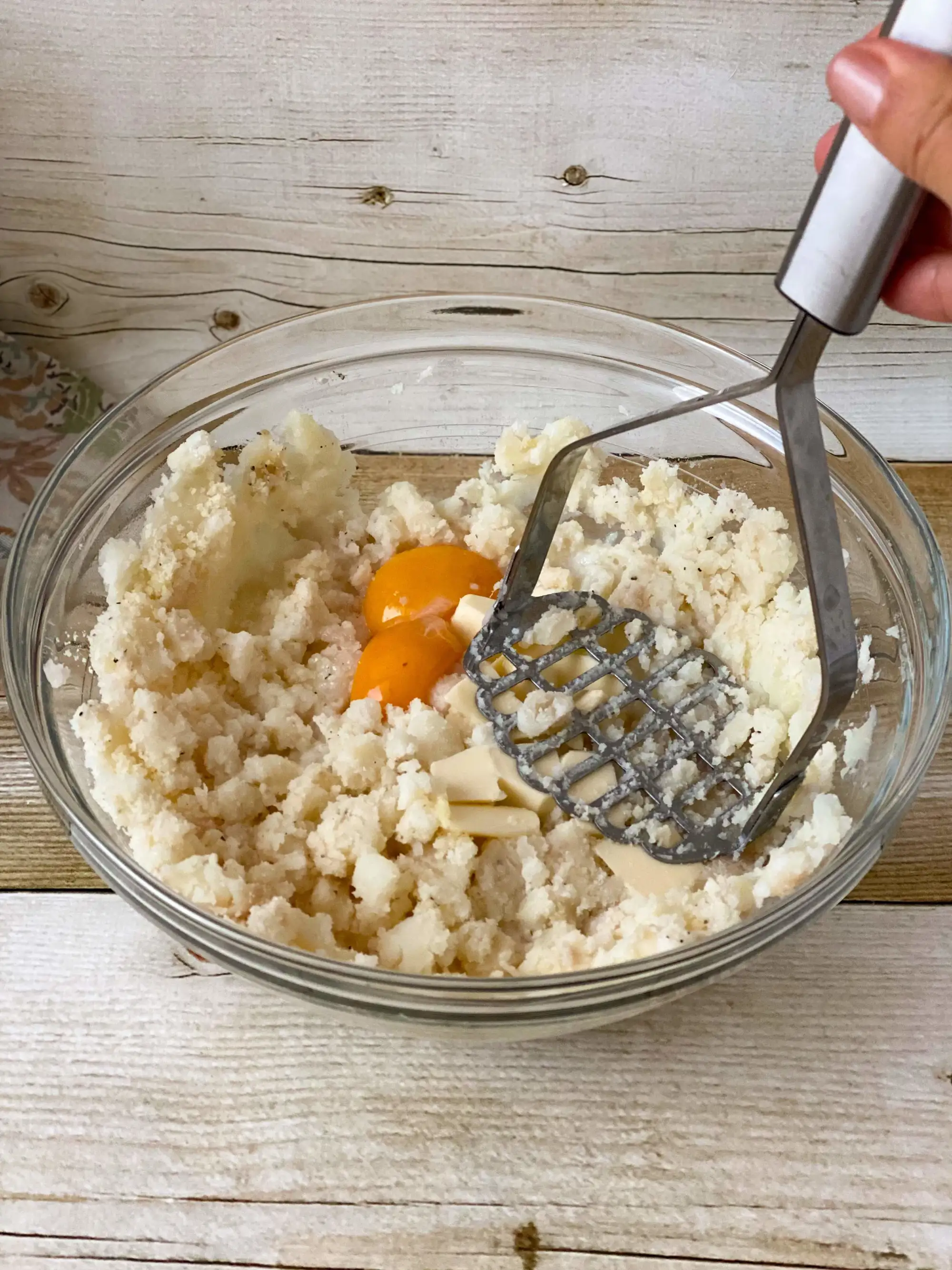5. Prepara el puré de patatas