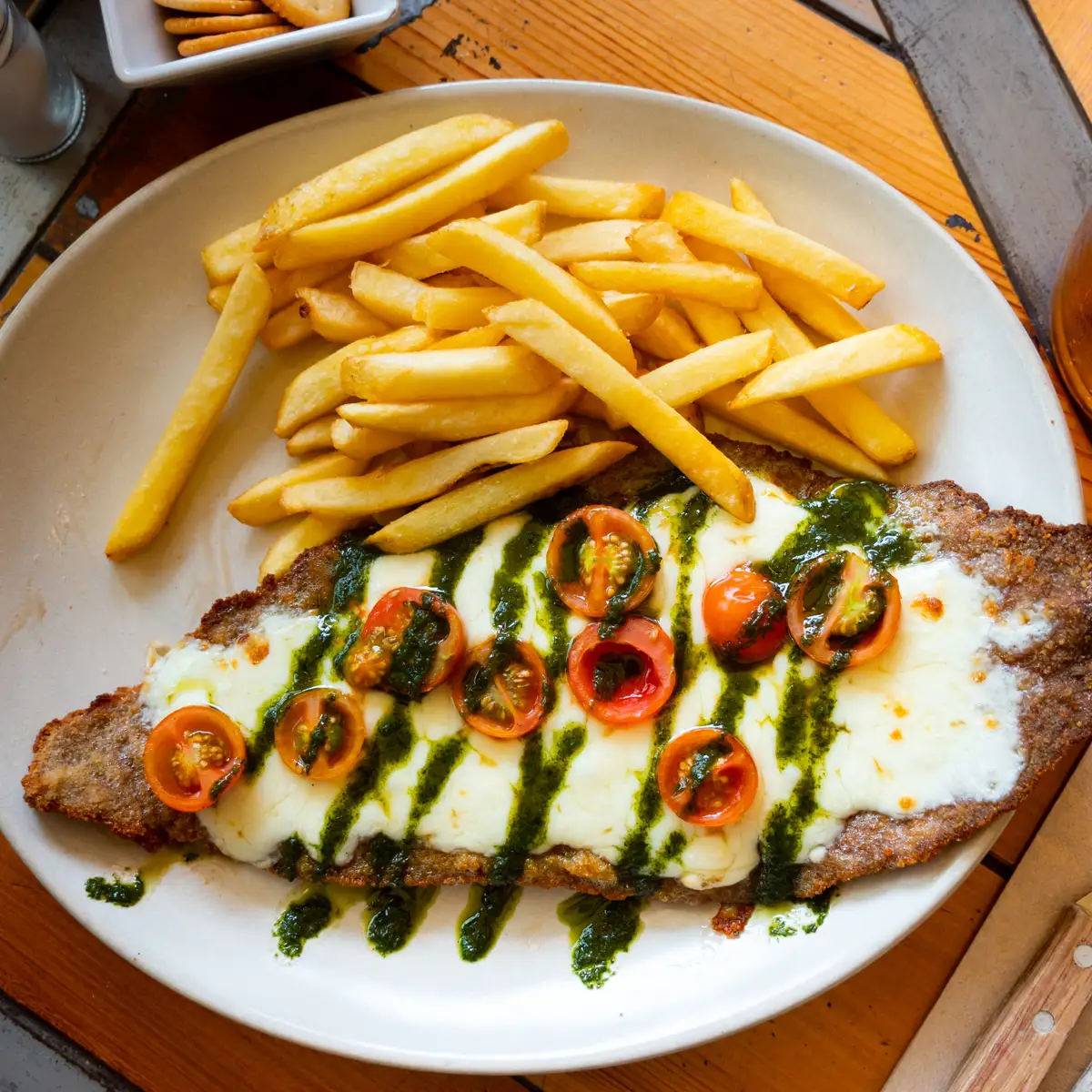 Milanesa caprese iStock