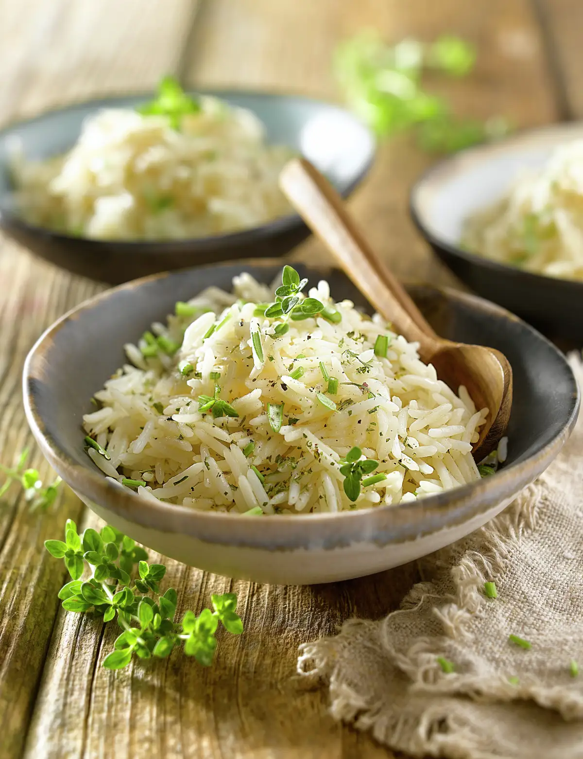 ARROZ BASMATI A LAS HIERBAS.