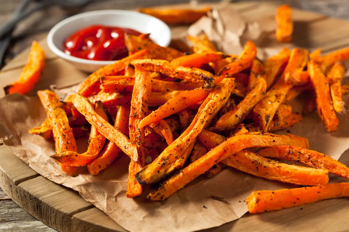 bocaditos de batata en airfryer