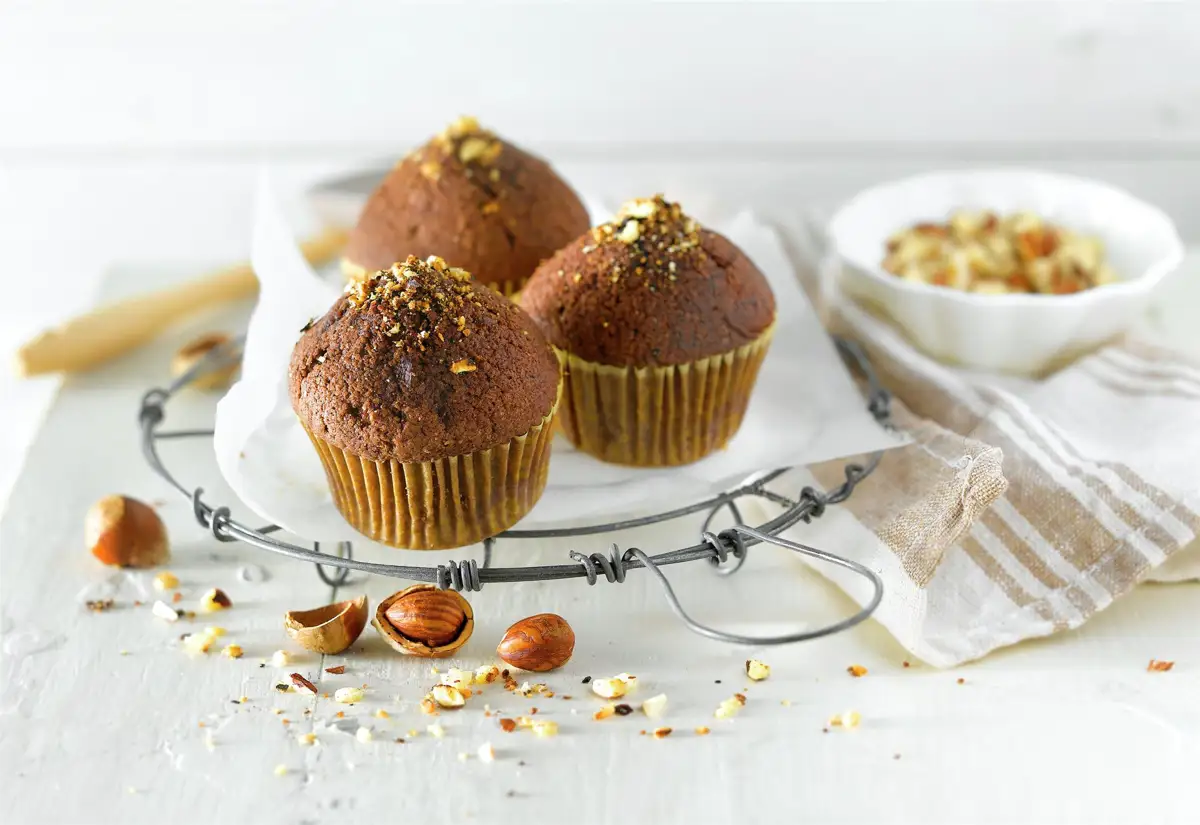 Muffins integrales en airfryer