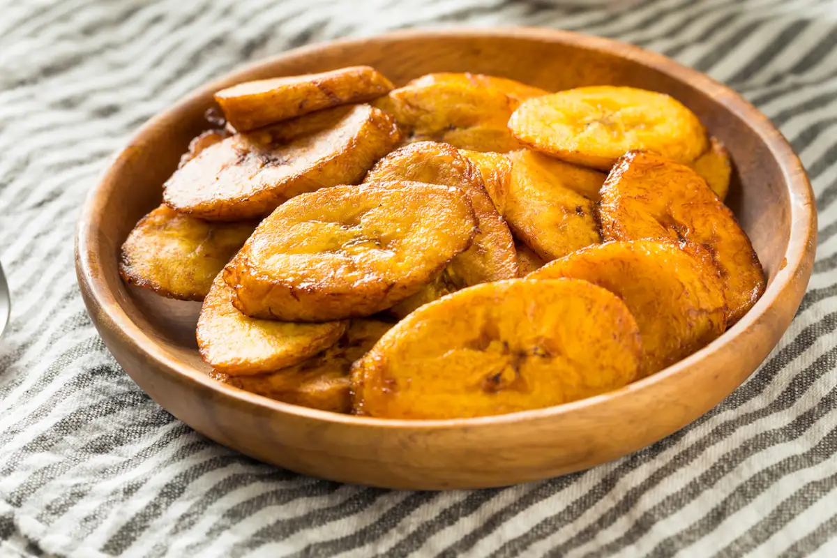 Plátano frito en airfryer