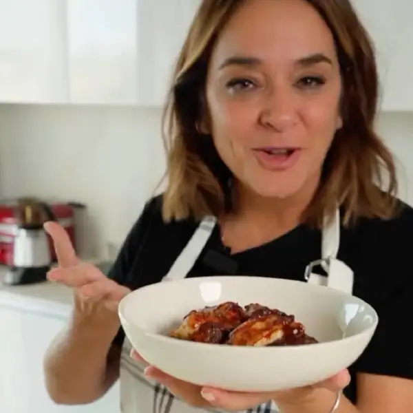 alitas pollo barbacoa airfryer toñi moreno
