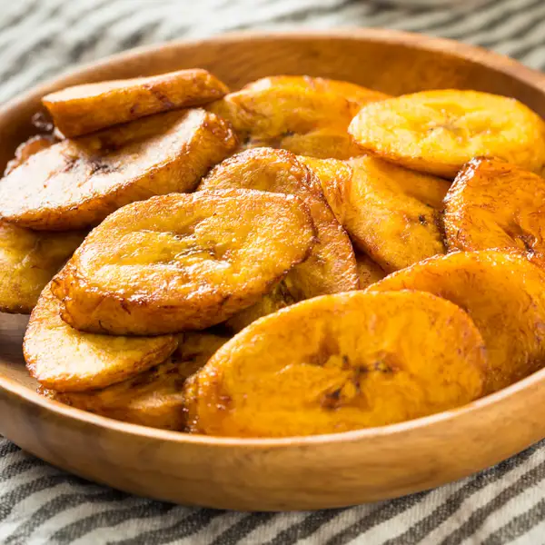 Plátano frito en freidora de aire, desayuno saludable y ligero ¡en 10 minutos!