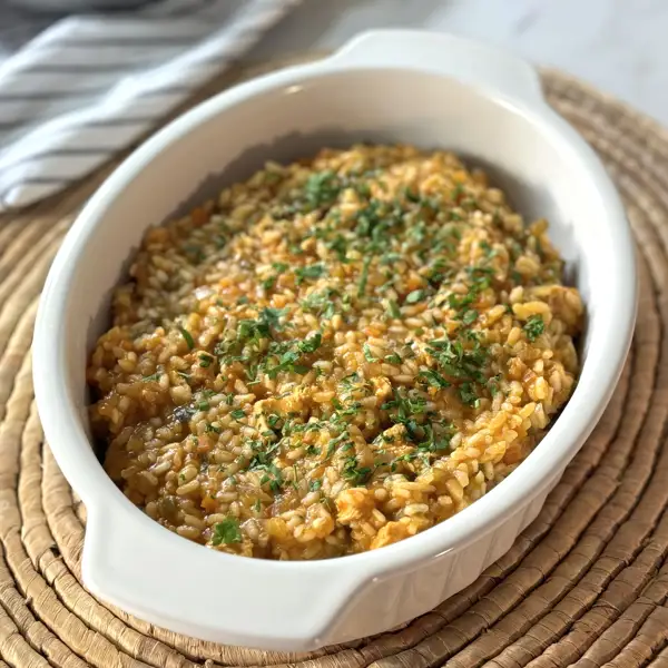 ¡El arroz más fácil! Con pollo y verduras al microondas. Sano, rico y en 20 minutos, ¡sin excusas!