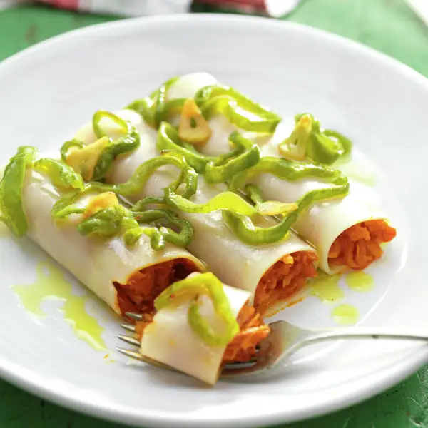 La receta que convierte tus canelones en un plato súper saludable: de atún escabechado con pimientos, fáciles y sabrosísimos