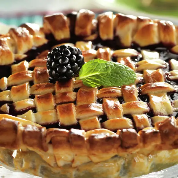 La auténtica tarta de moras blackberry, receta tradicional de la abuela