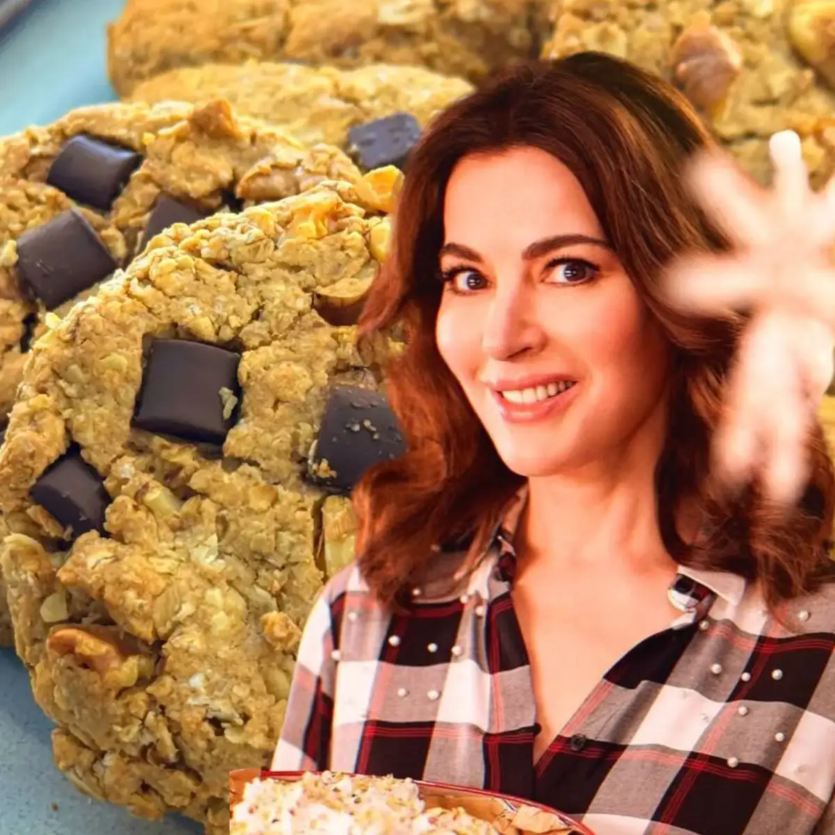 Nigella Lawson y sus trucos para cookies