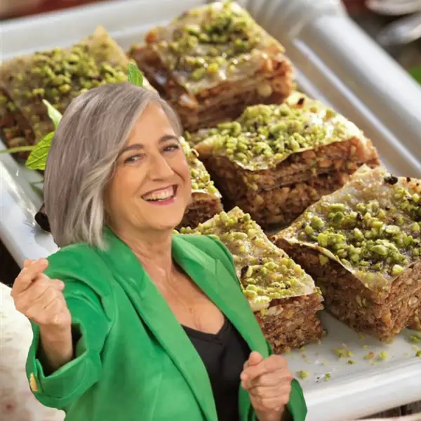 El truco de Eva Arguiñano (Bake Off) para hacer una baklava turca: “hay que cuidar que la pasta filo no se seque, puede romperse con facilidad”