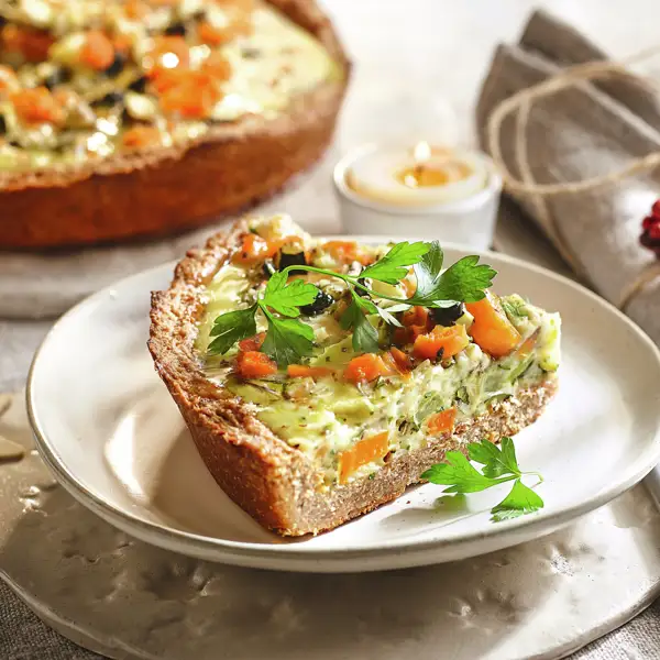 No es tortilla: la cena proteica fácil, saludable y casera que nos gusta a todos en casa (con calabacín y calabaza)