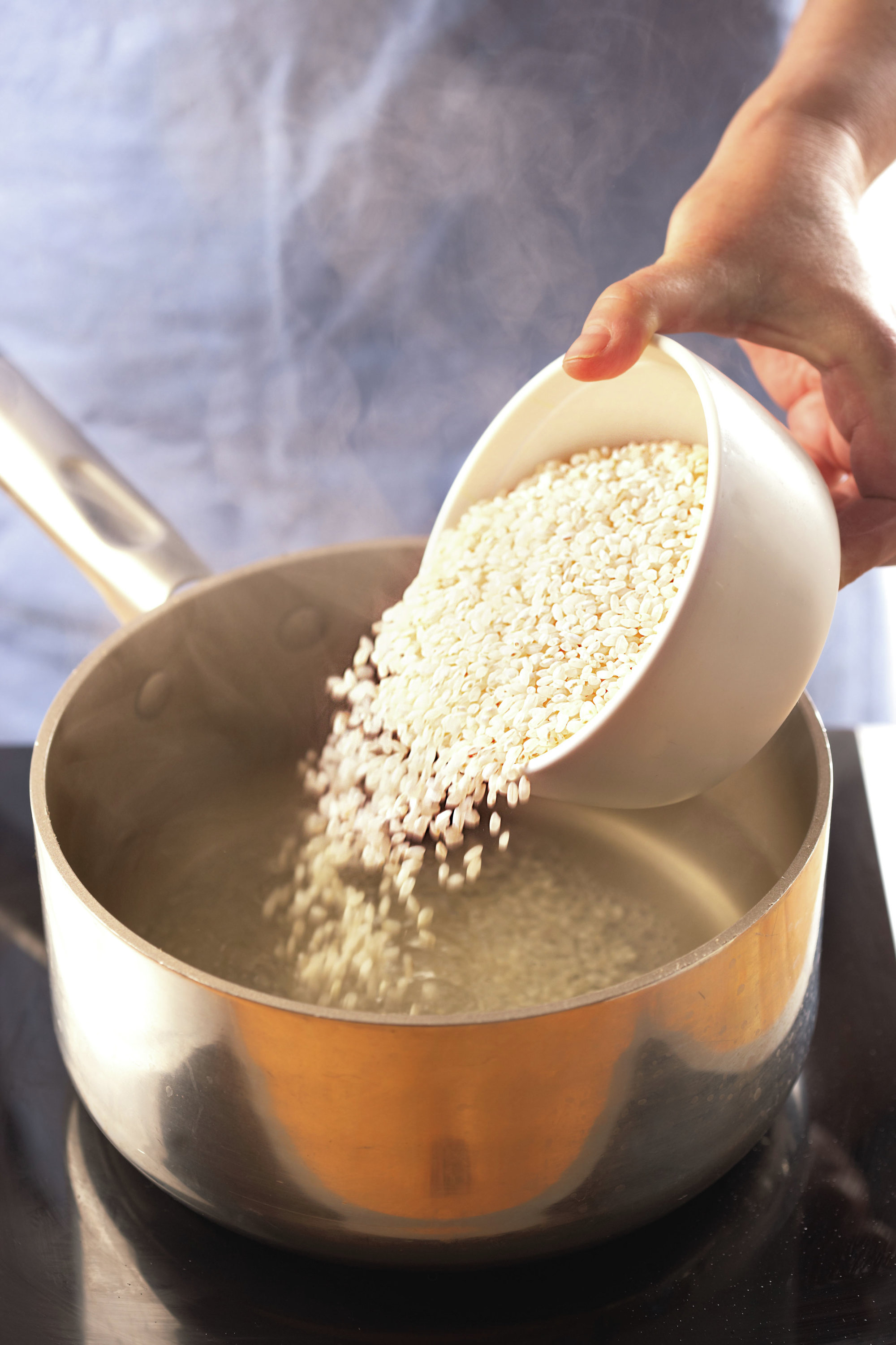 1. Cuece el arroz