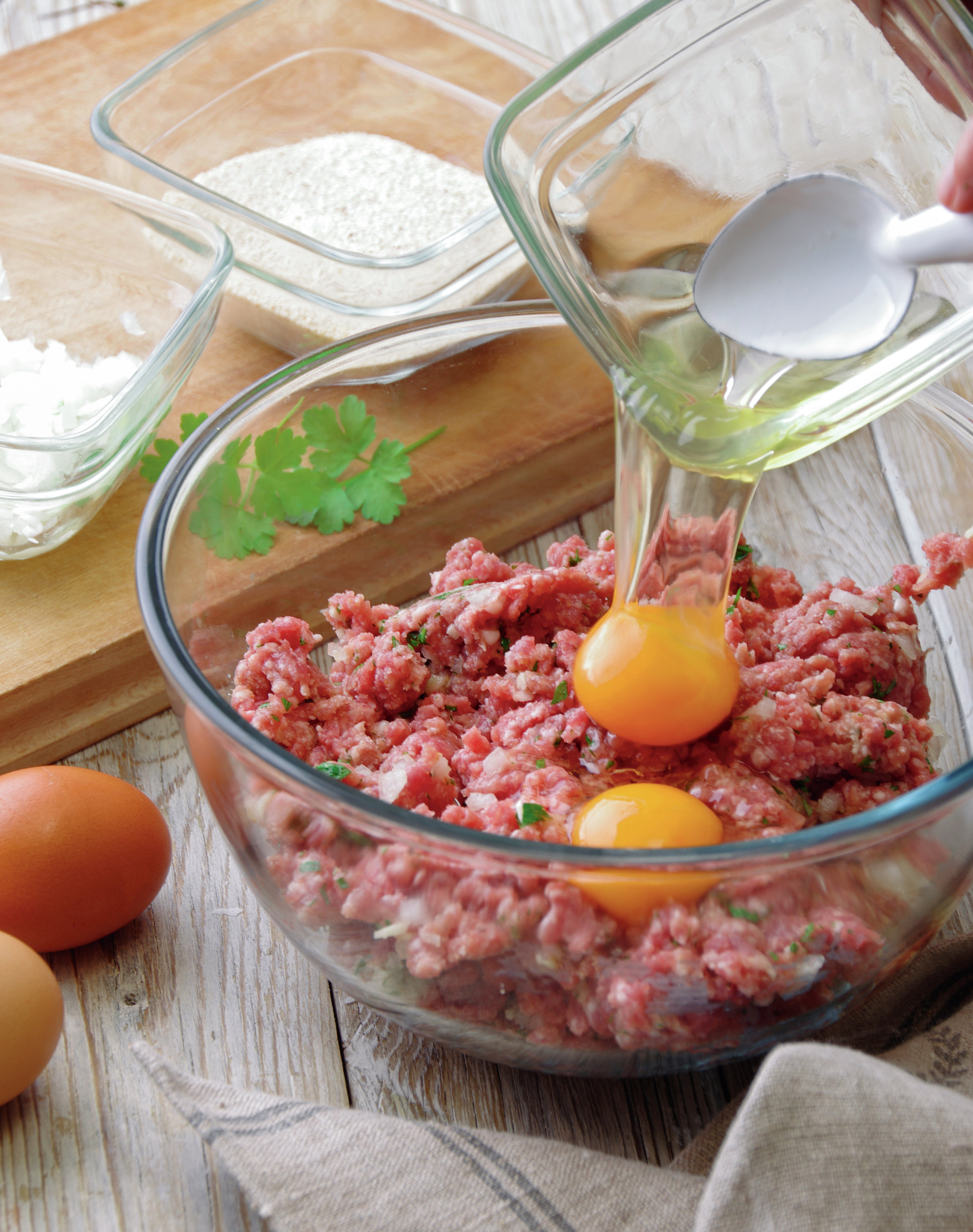 1. Prepara el relleno