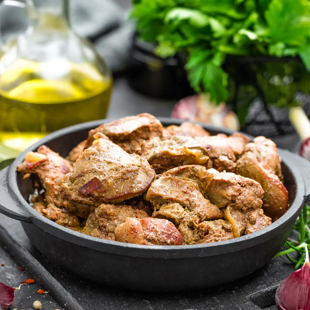 Asadurilla de cordero encebollada