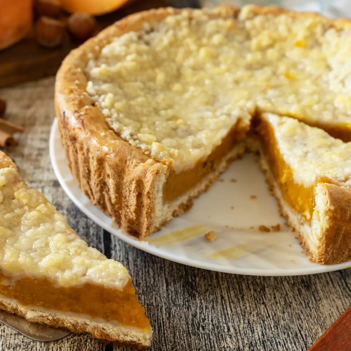 Tarta de naranja y limón