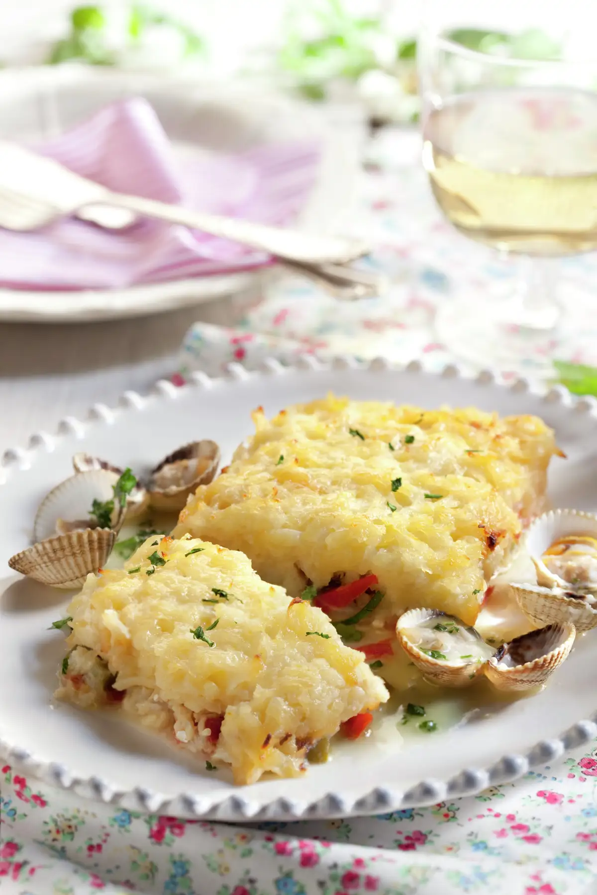 BACALAO AL HORNO.