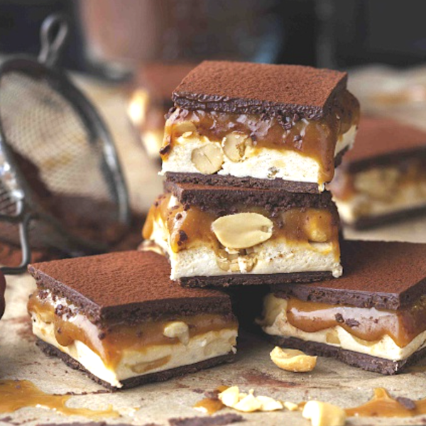 Ni trufas, ni bombones: bocaditos de caramelo y cacahuete o cómo caer en la tentación dulce una vez a la semana