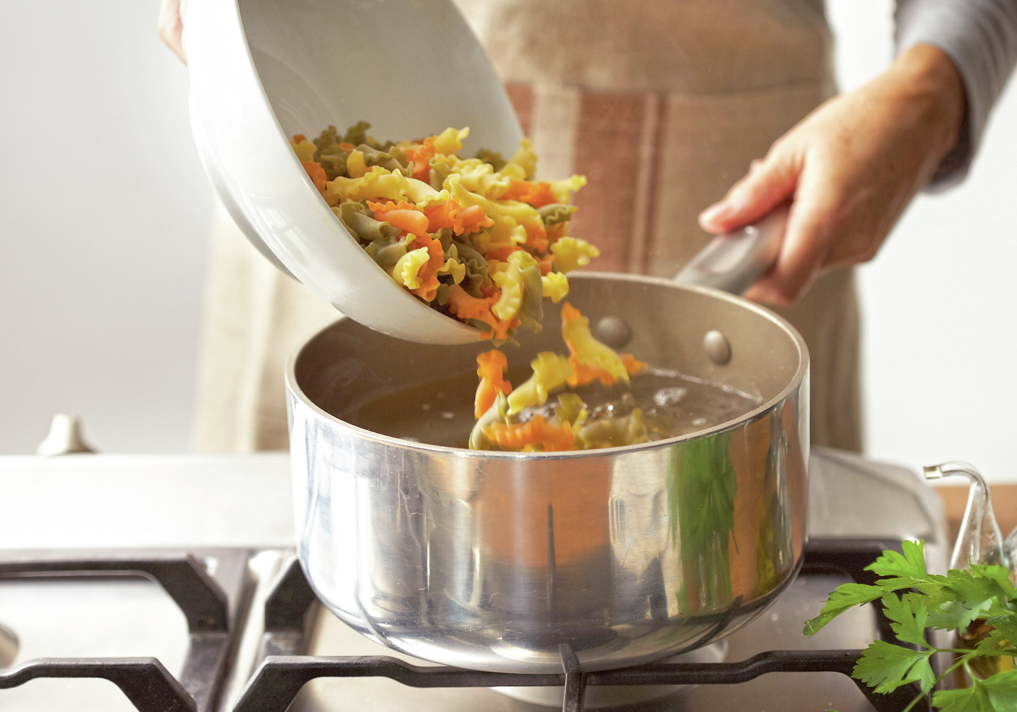 5. Cuece la pasta