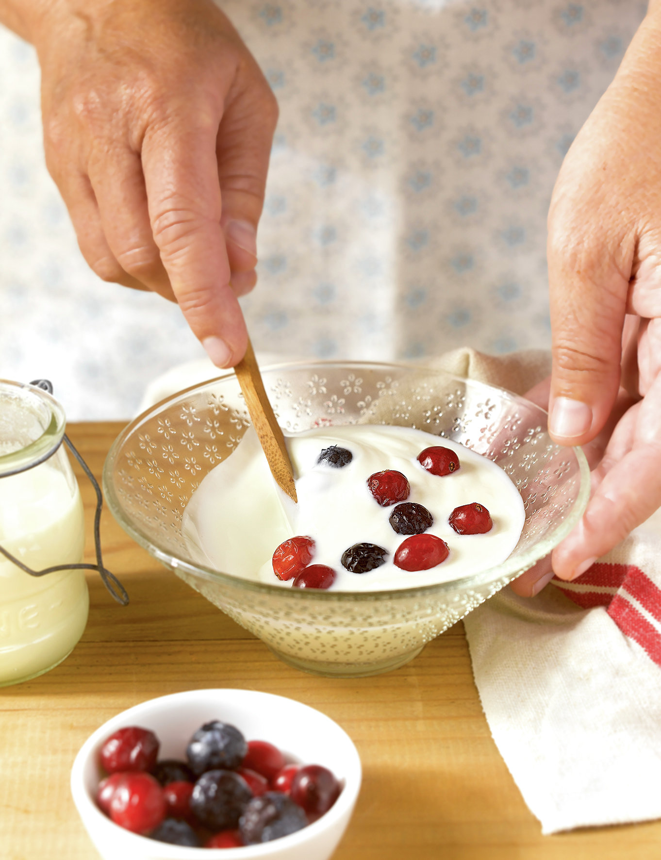 3. Elabora la salsa de yogur