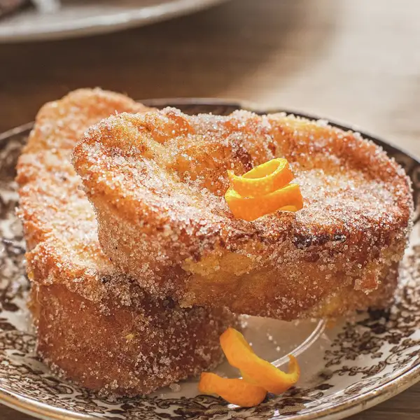 Fatias parida, las torrijas tradicionales portuguesas 