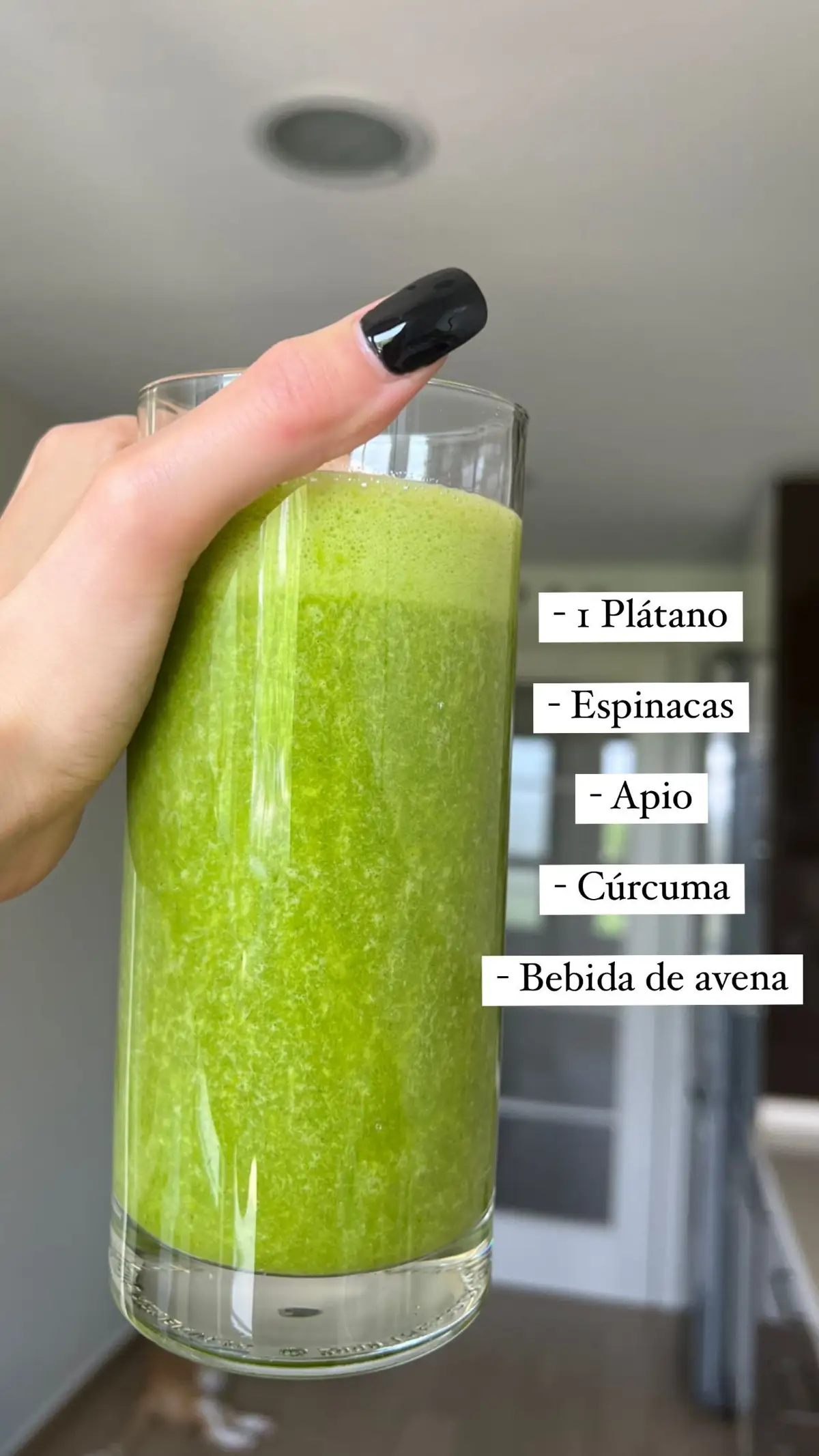 Batido de frutas Alejandra Rubio