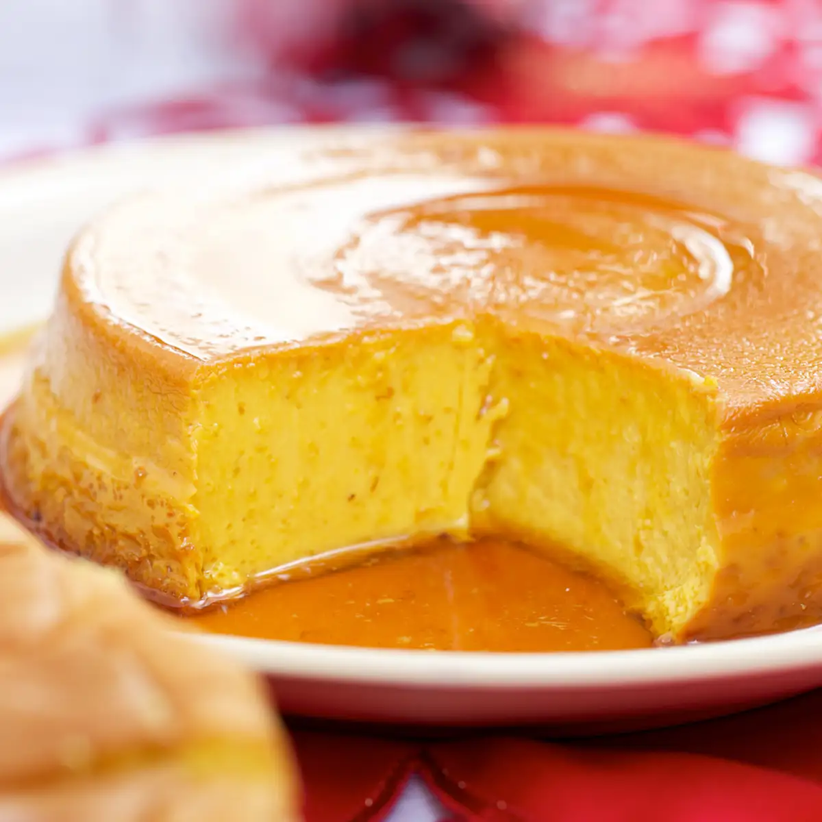 Flan proteico