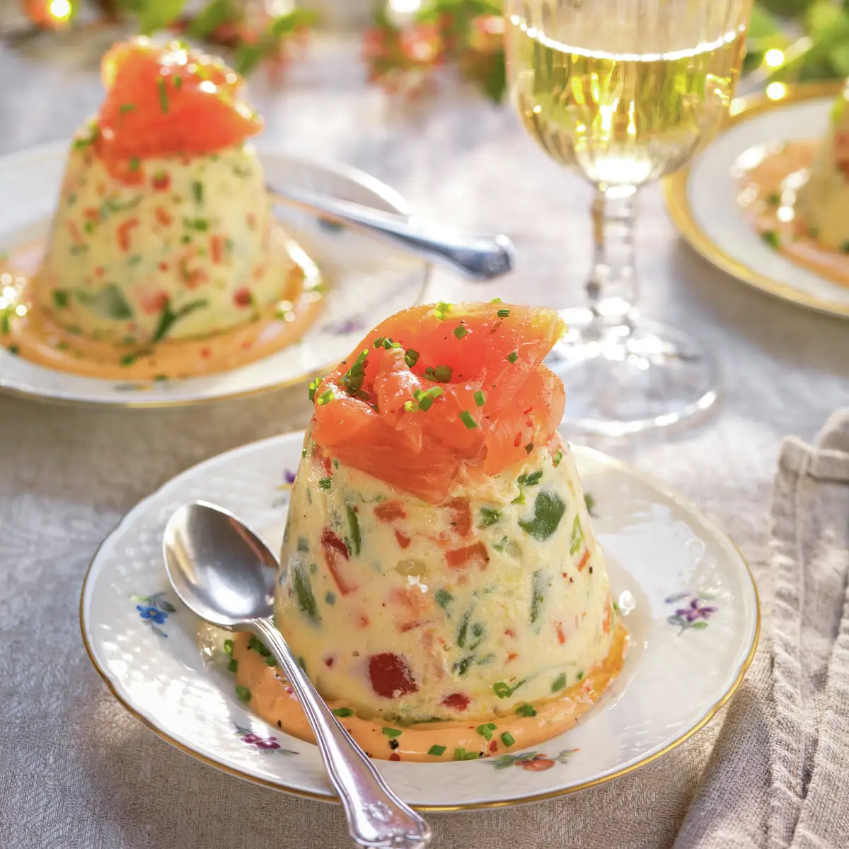 Flan de ensaladilla