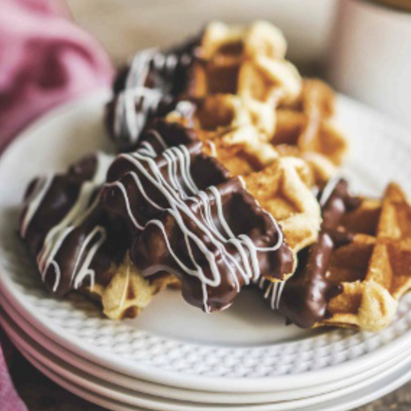 Gofres de dos chocolates: la receta de la abuela belga, un desayuno fácil y para chuparse los dedos