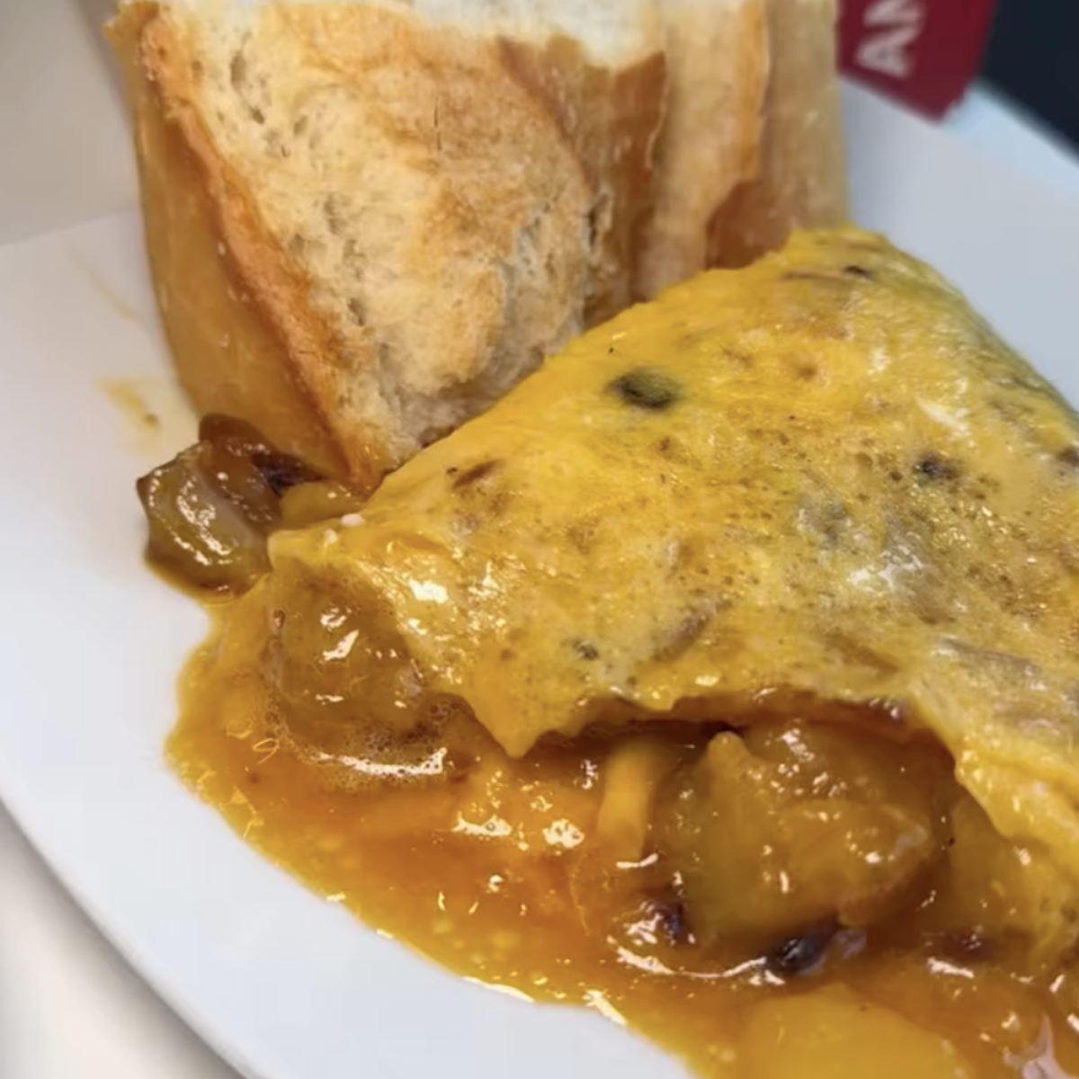 Tortilla de patatas bar Kukue Vitoria