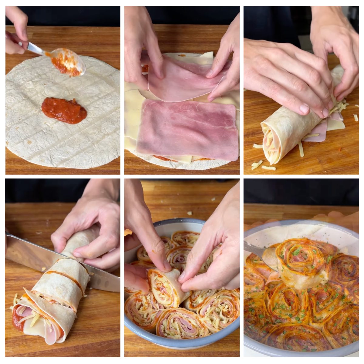 Rollitos de pizza