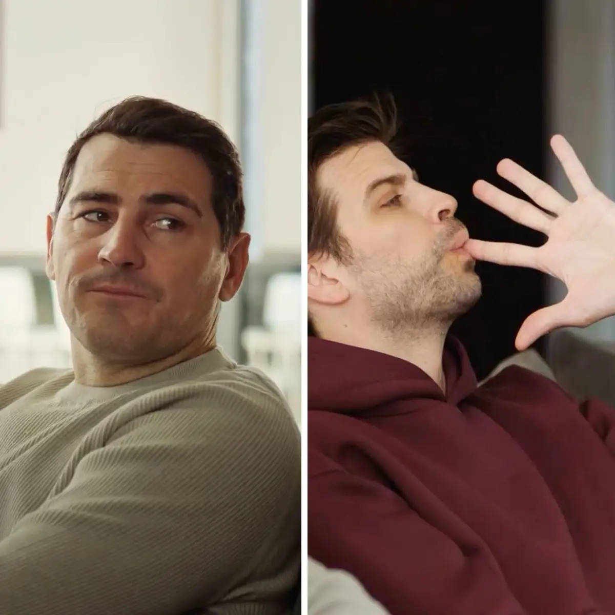 Las "manitas de Piqué" y las "orejonas de Casillas"