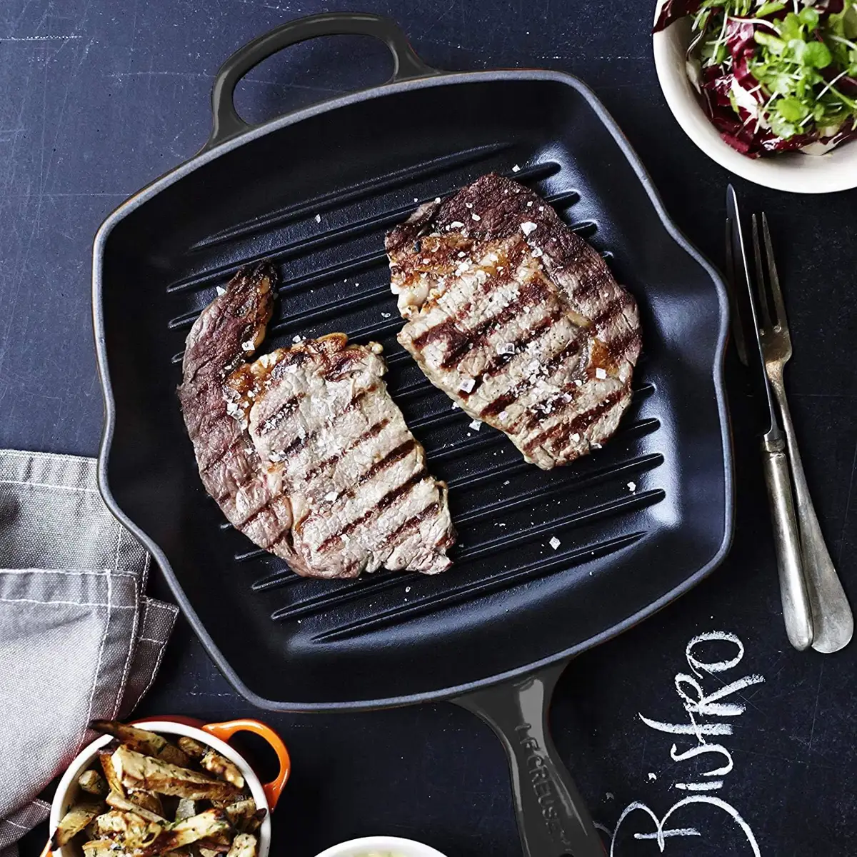 Le Creuset Signature Sartén de hierro fundido esmaltado